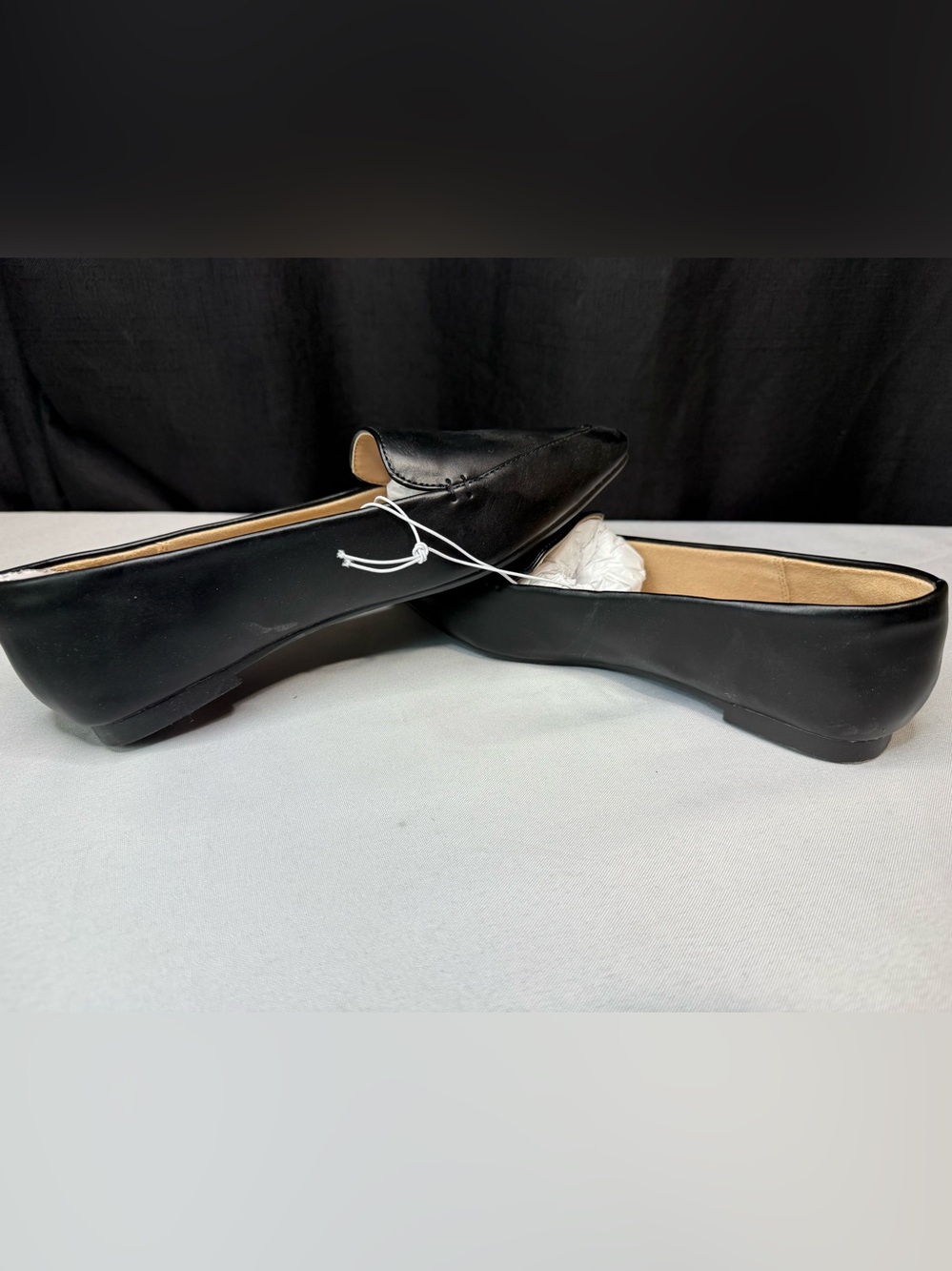 a new day Black Pointed Slip-On Loafers - Picture 6 of 11